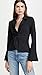 Cinq à Sept Womens McKenna Top Blouse, Black, XX-Small US