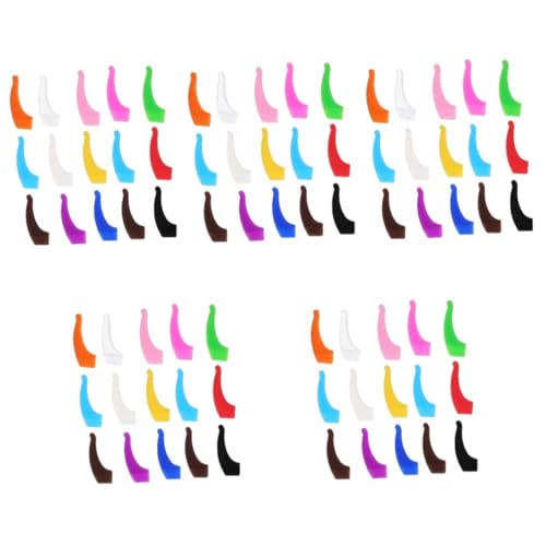 Protections antidérapantes silicone pour branches de lunettes multicolores x130 paires