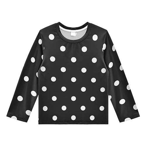 Image of CaTaKu Boys Swim Shirt Long Sleeve Rash Guard for Boys Toddler Rashguard Water Sun Shirt UPF+ 50 Swimwear