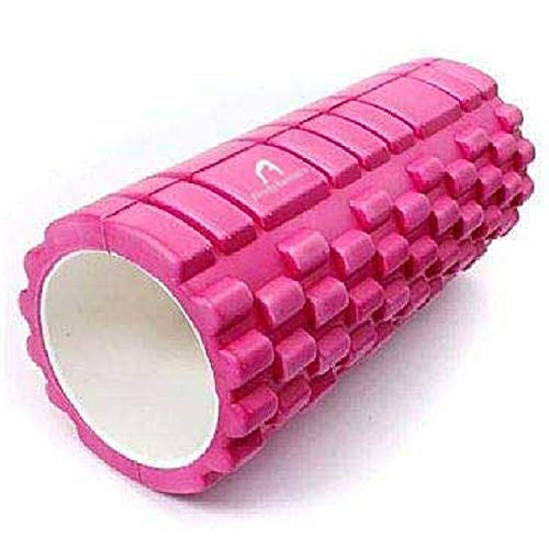 Image of Bodylastics 33cms Foam Roller for Deep Tissue Massage, Relief from Sore Muscles Pain, Pre & Post Exercise Fitness Workout Sessions