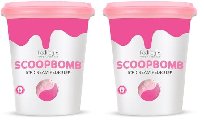 O3+ Pedilogix Scoop Bomb Pedicure Gel with Bath Bomb for Soft & Moisturised Feet | 100g+10ml (Pack of 2)-picture-42