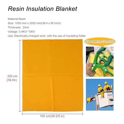 Tapis isolant haute tension pour sécuriser le revêtement d'équipement électrique - 3