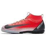  Nike Unisex-Kinder Superfly 6 Academy Gs Cr7 IC Fußballschuhe, Rot (Bright Crimson/Black-Chrome-Da 600), 32 EU