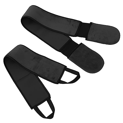 PLAFOPE Juego De 2pcs De Toalla De Baño Exfoliante y Aplicador De Loción Bronceadora Strip Para Aceite Bronceador y Guante De Exfoliación Color