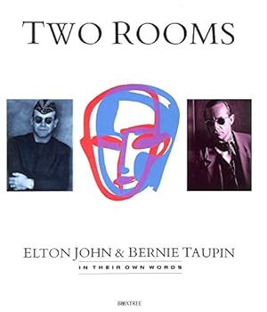 Hardcover Two Rooms Elton John and Bernie Taupin In Book