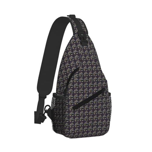 Bolsa de pecho Tower Bridge ligera y elegante con cómodo estampado diagonal 2