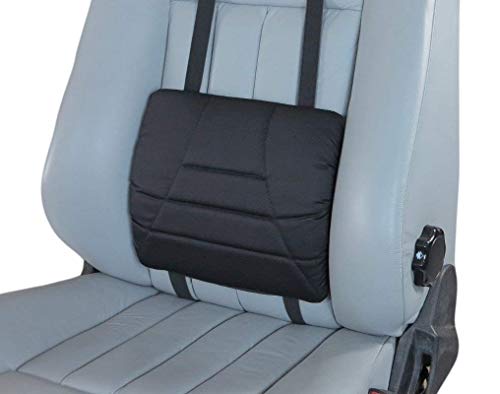 Big Hippo Orthopedic Seat Cushion And Lumbar Support Pillow For Car, Truck, Office Chair And Wheelchair - Idea For Lower Back, Tailbone, Hip, Coccyx & Sciatica Pain Relief #TOP1