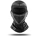 Zeroall Sturmhaube Winter Skimaske Winddicht Motorrad Maske für Damen Herren Breathable Outdoor Sports Balaclava für Radfahren Skifahren Snowboarden Motorradfahren Trekking(Schwarz)