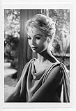 映画女優 ミレーヌ・ドモンジョ 写真/フォト(小) Portrait Photograph 12A