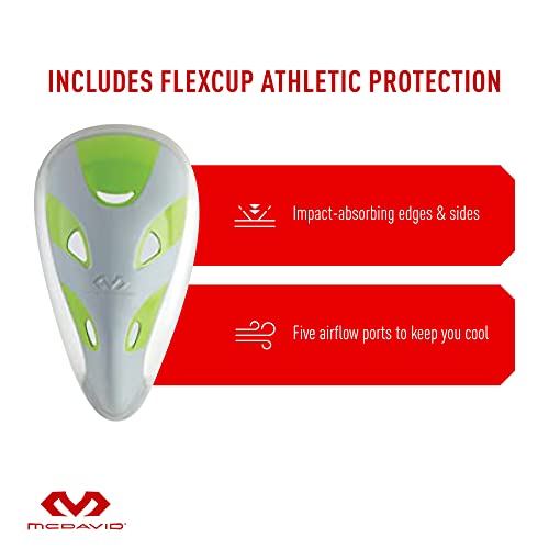 Mcdavid Boy’s Boxer Briefs w/ Athletic Cup Protection, For Youth Sports, Baseball, Lacrosse, Football4