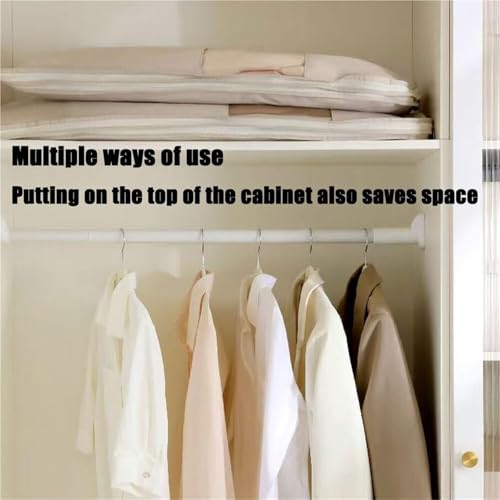 Space Saving Hanging Garment Bag with Self Compression Zipper,Space Saver Closet Organizers,Dust Cover Clothes Bags for Down Coat(Pink,L)4