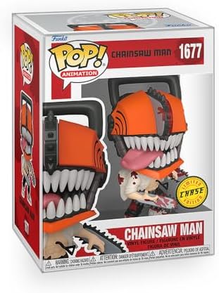 Chainsaw Man Bloody Chase Variant Vinyl Figure - 4.5 Inch Anime Collectible With Box Protector