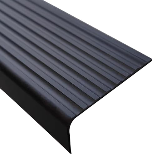 Borde de aluminio para escalera autoadhesivo impermeable de 120 cm 2
