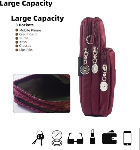 Image of JANKS Small Crossbody Bags for Women Mini Cell Phone Purses Handbag Shoulder Bag