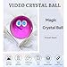 Memory Orb,2.7 Inch Crystal HD Digital Portable Player - Uploadable Videos Sphere | for Kids Adults Birthday Wedding Night Halloween Party Christmas Indoor Outdoor