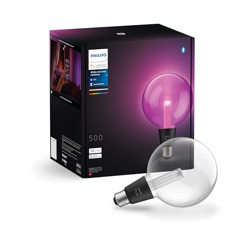 Philips Hue Lightguide Smart LED-Lampe ST70, Globe Form, E27 – Ansicht 1