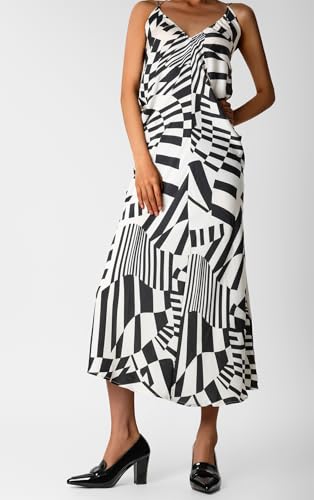 HDEUOLM Womens Block Heel Loafer Pumps Pointed Toe Pumps Slip-on Casual Dress Patent Leather 3.2 Inches Heels2