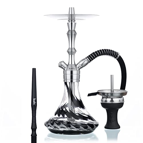 Shisha Komplettset mit Aladin Shisha MVP 360 - Black Stripes