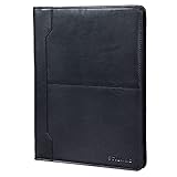 ipad portfolio case amazon Diseño: 1 compartimento para tabletas y iPads de 12 pulgadas con cierre de velcro - Dimensiones 20 x 32 cm | 1 bolsillo DIN A4 | 1 compartimento interior con cremallera | 1 carpeta con anillas DIN A4 | 1 bolsillo de malla para tarjetas de identificación | 1 portabolígrafos | 1 compartimento para smartphone de 6 pulgadas | 6 compartimentos para EC o tarjetas de visita