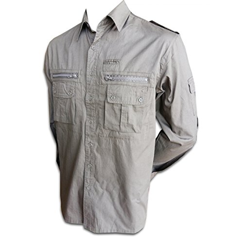 TUCUMAN AVENTURA - Camisa Algodon para el Camino de Santiago (Piedra, M) Cover