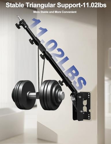 Image of AMBITFUL 43inch /110cm Ring Light Wall Mount Triangle Boom Arm