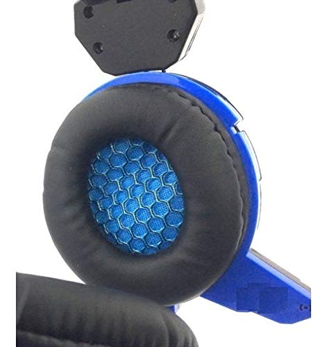 INFOKIT GH-X30 HEADFONE GAME COM MICROFONE LUZ LED COLORIDO CABO REFORCADA AZUL