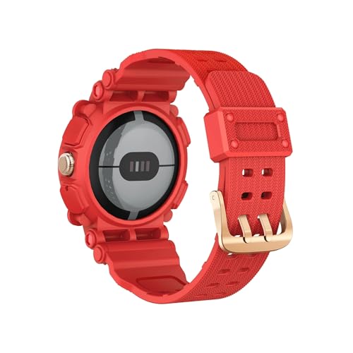 [LOKLNEYK] �_��V���J�Q���ʋC���X�|�[�c���X�g�o���h�ɓK������Google Pixel 1/2�������X�g�o���h(Red)