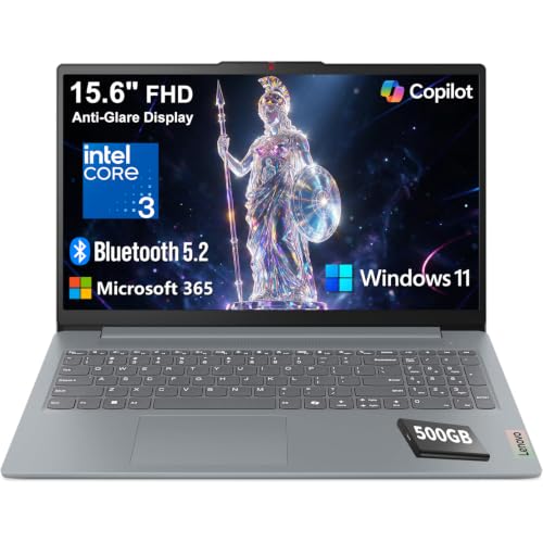 Lenovo 15.6" FHD Business Laptop, Intel Core 3 N355, 8GB RAM, 128GB Storage
