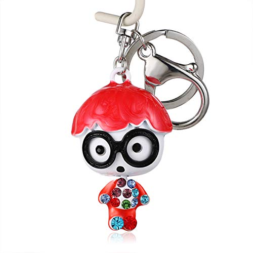 Preisvergleich Produktbild GMTEXTILES Jungen und Mädchen Geschenk Souvenir Schlüsselbund Brieftasche Tasche Schnalle Handtasche Anhänger Schlüsselring Auto Damen Schmuck