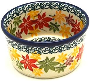 Polish Pottery Ramekin - Maple Harvest