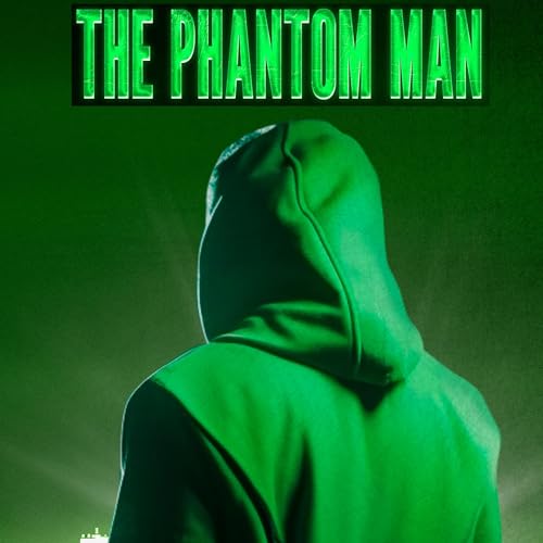 Diseño de la portada del título The Phantom Man
