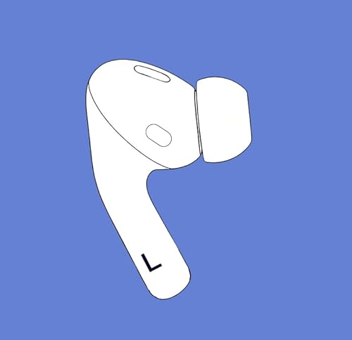 Replacement Original Left Earbud Replacement A2084 for Pod Pro 1st Gen, Replacement with OEM Air-Pro Charging Case A2190 It can only be Used in Combination with A2083.Other Models are not Compatible.