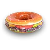JIAQIWENCHUANG Hamburguesa Inflable Piscina Flotador Playa? Anillo de natación Playa de Verano Fiesta en la Piscina Salón Balsa Diversión Actividades acuáticas