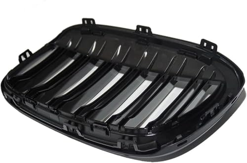 Rejilla antiniebla para coche y rejilla riñón delantera para BMW X1 F48 2016-2019 5
