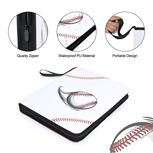 900 Cards 9 Pocket Baseball Card Binder Sleeves For Trading Cards,3 Ring Card Binder Hold Up To 900 Cards,Fit For Protectors Tcg Sports Cards,Collector Storage Album . #TOP2