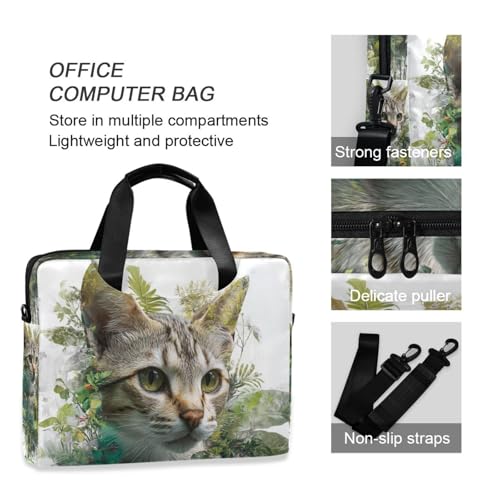 Funda para portátil con asa y correa de hombro 15.6 pulg miniatura 5