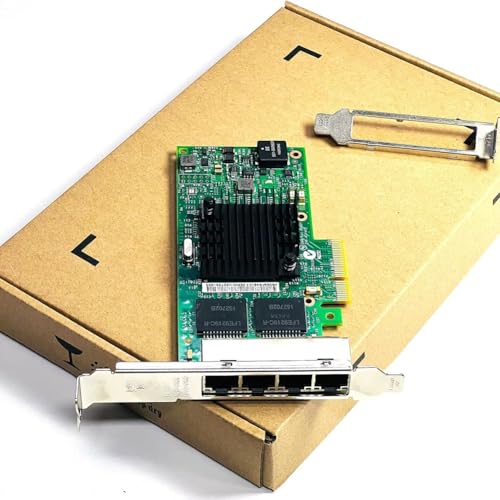 Adaptador I350-T4 4xGbE con cuatro puertos gigabit ethernet para servidores en rack 5