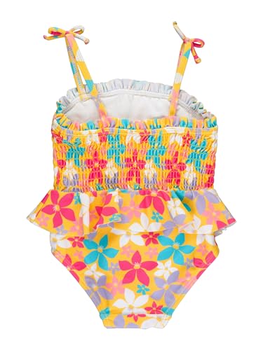 Image of RuffleButts Baby /Toddler Girls Ruffle Strap One Piece Swimsuit w /UPF 50+ Sun Protection