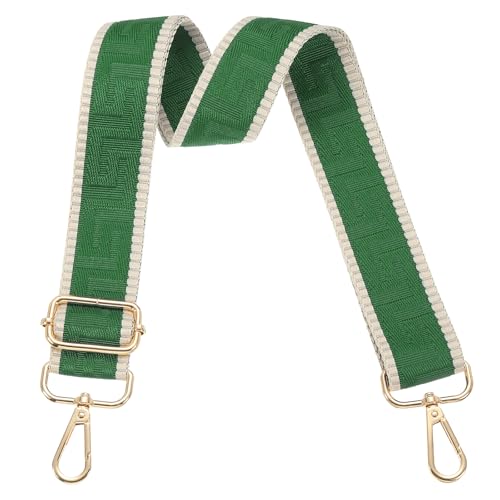 Image of PATIKIL Purse Strap, Adjustable Crossbody Bag Straps Wide Shoulder Strap Universal Replacement Shoulder Bag Belt for Women's Handbags Canvas Satchels Bag Backpack, Green
