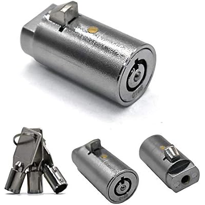Vending Machine Lock Keyed Alike for Coke, Snack, and Soda Machines - 3Pcs Keys Included