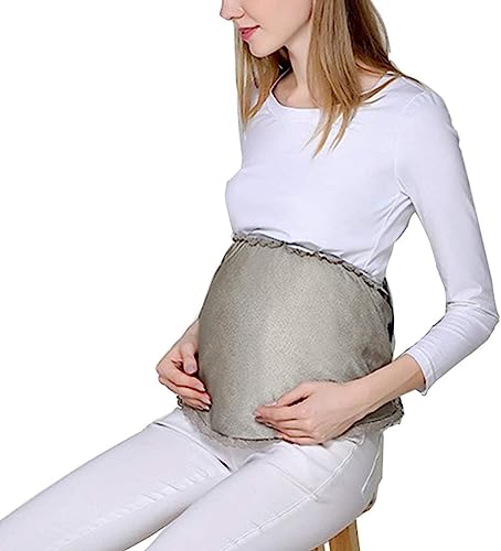 Bandes abdominales de maternité ajustables et ceinture de grossesse anti-onde taille large - 2