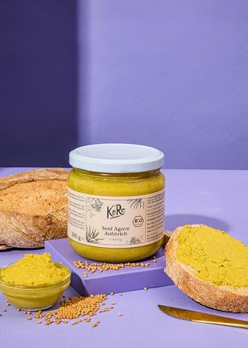 KoRo - Crema spalmabile con senape e agave bio - con semi di girasole - gusto dolce e piccante - vegan