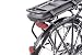 F.lli Schiano E- Moon Bicicleta eléctrica, Adultos Unisex, Negra, 26"