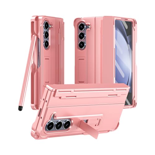 Protection intégrale Samsung Galaxy Z Fold 5 de haute précision coloris Rose