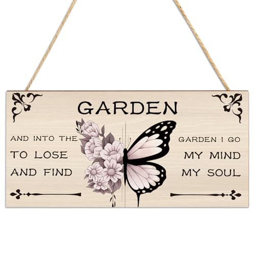 Christmas Gifts Garden Signs,Gardening Gifts for Women,Gardening Gifts for Men,Garden Gifts for Couples,Gifts for Garden Lovers,Gardening Gifts for Her,Gardening Presents,Ladies Gardening Gifts