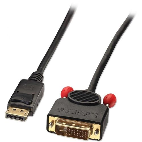 Cable DisplayPort a DVI LINDY 41492 con conectores robustos de 3m 3