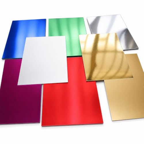 Papier cartonné métallique argenté A3 250g pour fond photo