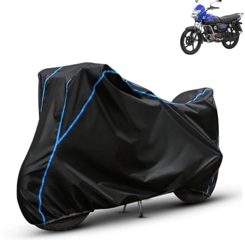 Image of Kerwa Waterproof Bike Cover Compatible with TVS Radeon | Dust Proof, UV-Resistant, All-Weather Protection Bike Body Cover, Windproof Elastic Bottom