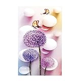 - High-Definition-Leinwand: DIY-Diamant-Malerei Rund-Diamanten bestehen aus hochtransparenten drucklosen, wasserdichten und gleichmäßigen Textur, das Muster selbst hat einen klebrigen Hintergrund und Kunststoffoberteil, um das Bild klebrig zu halten, und dann bleiben die EdelsteineFüllen Sie das Bild einfach ab