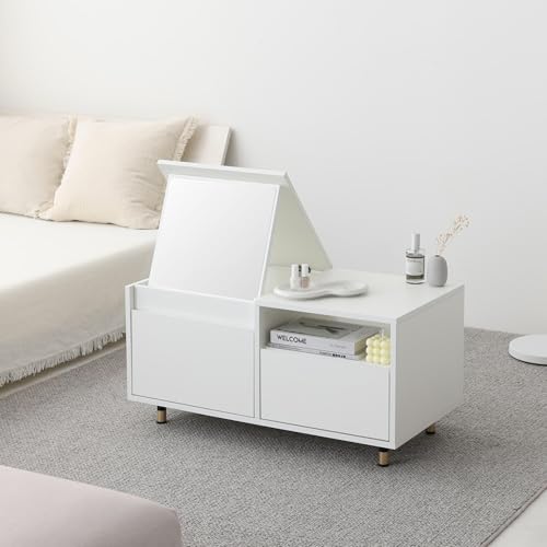 VENTOTA �h���b�T�[�e�[�u�� �� ���[�e�[�u�� ���[�t�� �l�C���e�[�u�� ���t�� �h���b�T�[ ���� �����o���t�� ���ϑ� �ؖڒ� dressing table �R���p�N�g Toruco-D (�z���C�g)